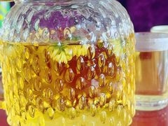 菊花茶-北京龙庆四季香农家饭庄·灶台鱼·碳烤虹鳟鱼(龙庆峡店)