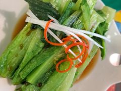 白灼油麦菜-滋味烤鱼(马北店)