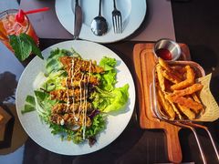海苔鸡柳果蔬沙拉-SMEET遇上 世界料理·酒廊