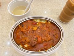 番茄猪扒焗饭-明记港式烧腊茶餐厅(下沙店)