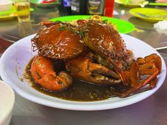 黑胡椒炒螃蟹-明记烧鱼美味店