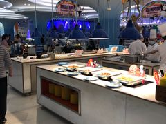 自助取餐区-帝企鹅自助餐厅•儿童岛•真企鹅(长隆企鹅酒店)