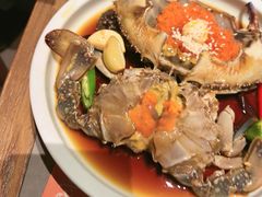 -草家酱蟹炭火烤肉店(珲春南路一店)