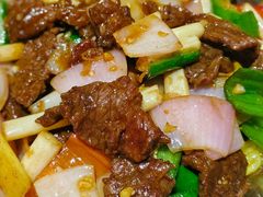 牛肉炒藕尖-红旗山庄(圭峰山店)