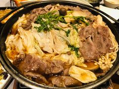 雪花牛肉寿喜锅-隐泉之语日式料理(王府中环店)