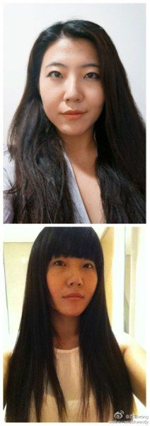 对比。20出头的姑娘干嘛-美秀造型