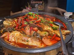 -探鱼·鲜青椒爽麻烤鱼(天河优托邦店)