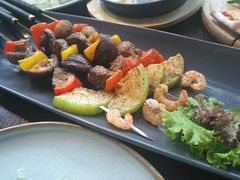 牛排蔬菜鲜虾串-斯比特花园意大利餐厅(缤谷广场店)