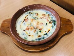奶汁鸡肉焗菠菜-萨莉亚意式餐厅(东川路店)