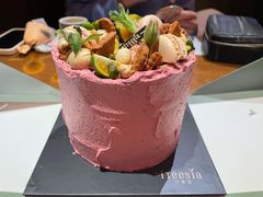 覆盆子抹茶蛋糕-小苍兰风铃草蛋糕甜品(沈阳店)