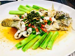 鲜花椒蒸桂花鲈-猪肉婆私房菜(容桂总店)