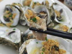 蒜蓉蒸生蚝-明记海鲜大排档(巽寮湾店)