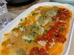 黄贡椒粉丝墨鱼花-阿莉餐厅(枣阳路店)