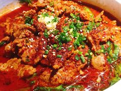 水煮牛肉-绿茶餐厅(成都大悦城店)