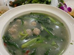 小白菜汆丸子-红高粱大酒店(宁山东路店)