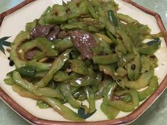 苦瓜炒牛肉-区海鸡场饭店(石壁店)
