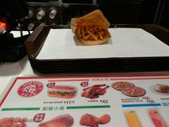 -百富烤霸 烤鸡汉堡(喀什西路华润店)