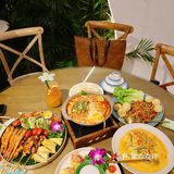 在西双版纳一次性吃到了6⃣️国料理！