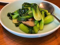 香菇炒菜心-杭州西湖柳莺里酒店·闻莺厅