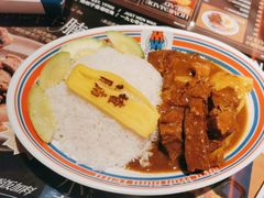 咖喱揸腩饭-敏华冰厅(天河城店)