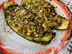 烤茄子-布尔津河堤夜市