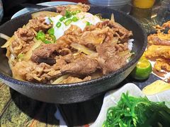 牛肉温泉蛋饭-炙柒Sekinana·精致料理 烧鸟·铁板烧(海上世界店)