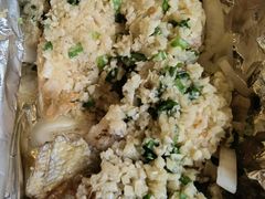 铁板蒜香鲈鱼-西江美食舫·江西菜(健德桥店)