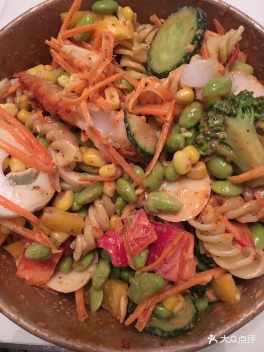 沙野轻食(沙拉,健康餐)龙利鱼沙拉图片 - 第1张