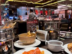 -大中华希尔顿酒店-念自助餐·海南美食·三文鱼