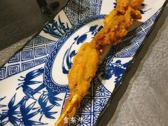 碳烤牛蛙-探鱼·鲜青椒爽麻烤鱼(苏宁广场店)