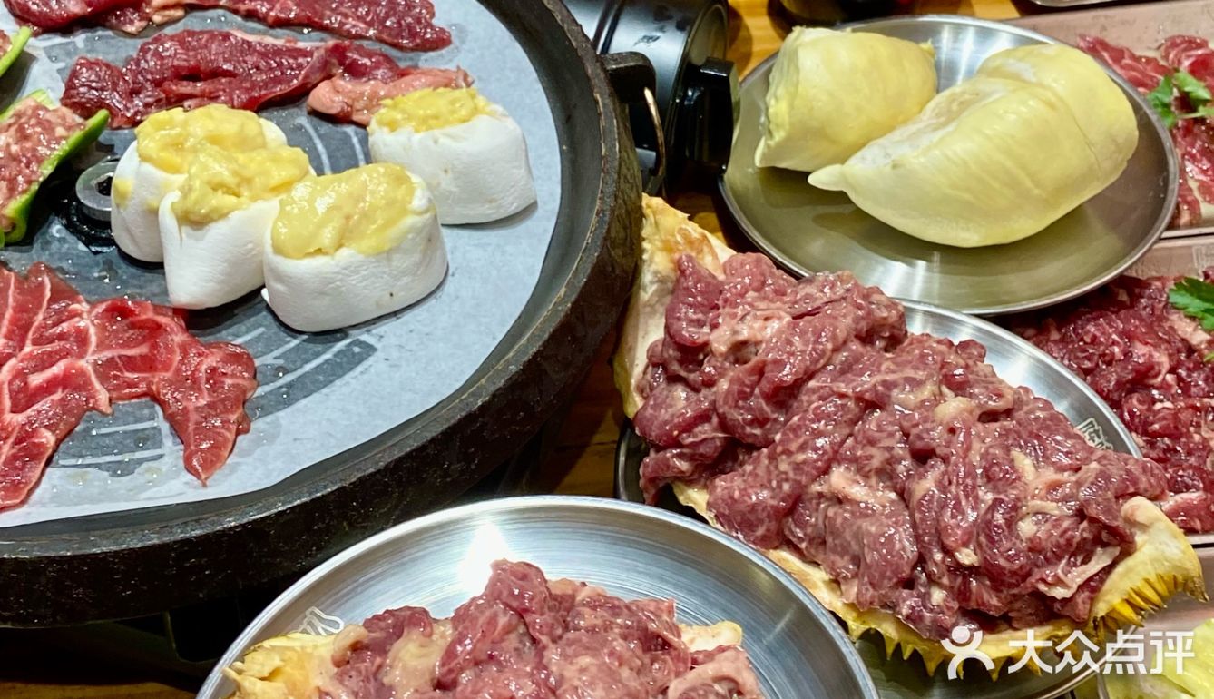 你们就说汕头是不是太超前了。。。榴莲牛肉？