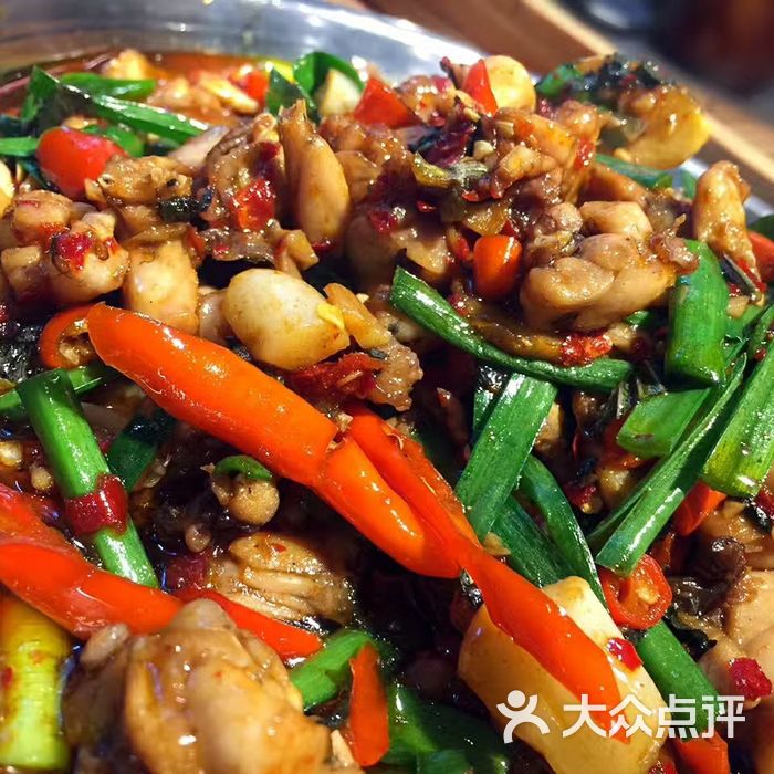 老湖南肖三胖地锅土菜爆炒田鸡图片-北京湘菜-大众点评网