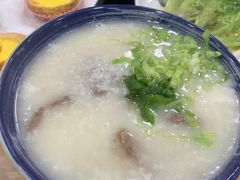 生菜窝蛋牛肉粥-幸福茗点茶楼(五羊店)