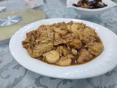 虾仁独面筋-奥华餐厅·老张记(台基厂店)