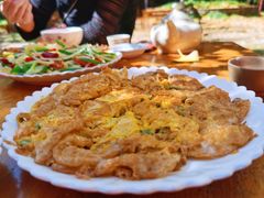 银杏花炒鸡蛋-腾冲国萍农家乐