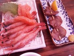 三文鱼甜虾刺身-平成屋· Late Night 食堂(四川北路店)