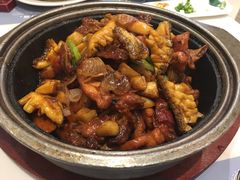 石锅鲍鱼葵花鸡-子霖南山鲜虾面(南山总店)