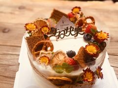 娜爱丝森系动物奶油水果蛋糕-艾加柒克蛋糕茶歇甜品台(春熙路店)