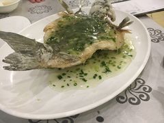 特色葱油飞鱼-岭南海晏楼(滨江东总店)
