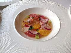 烟熏三文鱼柑橘百香果啫喱-福楼法餐厅FLO