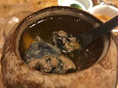 泰国椰皇炖乌鸡-陈鹏鹏潮汕菜(欢乐海岸 海边景观店)