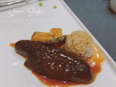 葱烧海参配乌米菌-鲁采LU STYLE(新天地店)