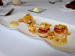 煎深海扇贝配欧洲白萝卜泥-Jean Georges