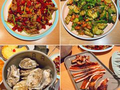 -街角等你.大连海鲜烧烤.经典铁板海鲜串(西安路店)