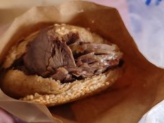 烧饼夹肉-李小老烧饼(常营民族家园店)