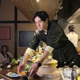 之后吃饭没有帅哥服务我可不去❗