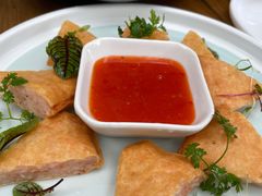 月亮虾饼ShrimpPancakes-Golden Lily河内巴黎法越料理餐厅(建国西路店)