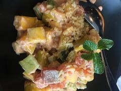 芒果三文鱼沙拉-蟹榭·本帮江浙菜·蟹宴(五角场合生汇商场店)