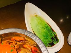 白灼生菜-胖哥俩肉蟹煲(福州仓山爱琴海店)