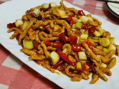 鱼香肉丝-洪霞餐馆